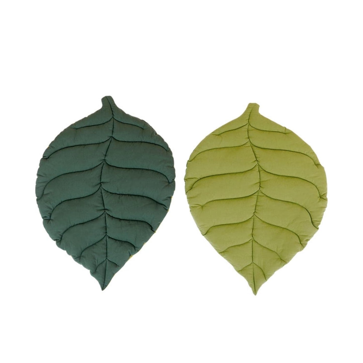 4-Season Pet Sleeping Pad - Durable Leaf Design Mat for Cats & Dogs, Cage or Floor Use