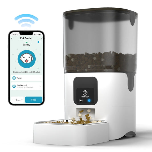 Cat and dog automatic feeder cat pet intelligent timed quantitative feeder cat food dog food feeder