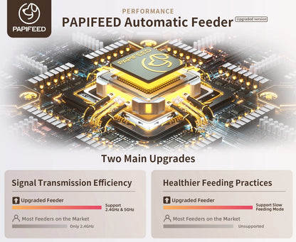 Cat and dog automatic feeder cat pet intelligent timed quantitative feeder cat food dog food feeder