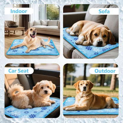 Summer Cooling Mat for Pet Cold Bed Pet Accessories Dogs and Cats Durable Blanket Sofa Cat Ice Pad Blanket